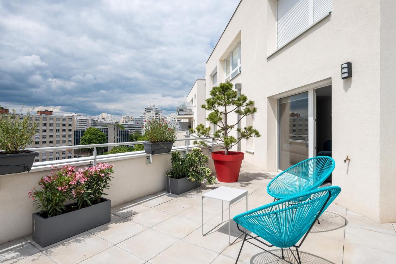 Appartement De Standing Avec Grande Terrasse Βιλερμπάν Εξωτερικό φωτογραφία